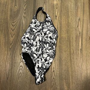 NWOT Victoria’s Secret Swim Floral Backless One Piece Swimwear Multicolor Size M